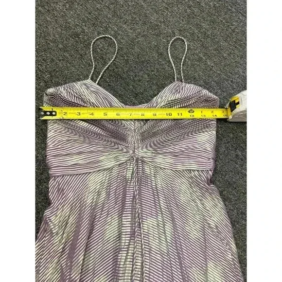 $997 Alexis Womens Purple Spaghetti Strap Sweetheart Neck Lined Maxi Dre… - Picture 15 of 16